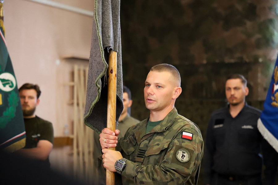 Projekt edukacyjny pod nazwą „Sztandar – znak szczególnego znaczenia” – 25 września 2024, fot. Paula Prudziłowicz (IPN)