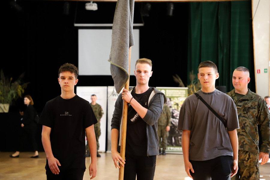 Projekt edukacyjny pod nazwą „Sztandar – znak szczególnego znaczenia” – 25 września 2024, fot. Paula Prudziłowicz (IPN)