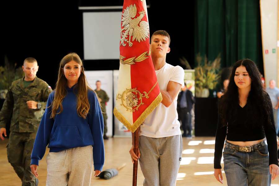 Projekt edukacyjny pod nazwą „Sztandar – znak szczególnego znaczenia” – 25 września 2024, fot. Paula Prudziłowicz (IPN)