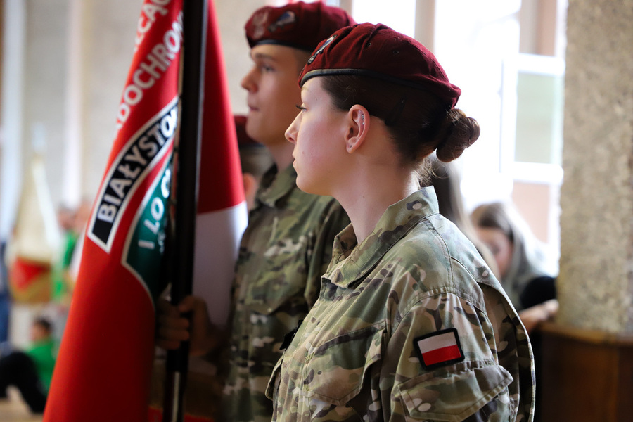 Projekt edukacyjny pod nazwą „Sztandar – znak szczególnego znaczenia” – 25 września 2024, fot. Paula Prudziłowicz (IPN)