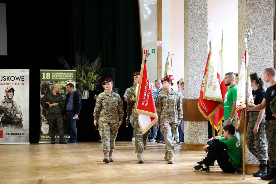 Projekt edukacyjny pod nazwą „Sztandar – znak szczególnego znaczenia” – 25 września 2024, fot. Paula Prudziłowicz (IPN)