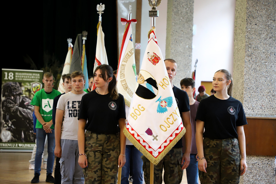 Projekt edukacyjny pod nazwą „Sztandar – znak szczególnego znaczenia” – 25 września 2024, fot. Paula Prudziłowicz (IPN)