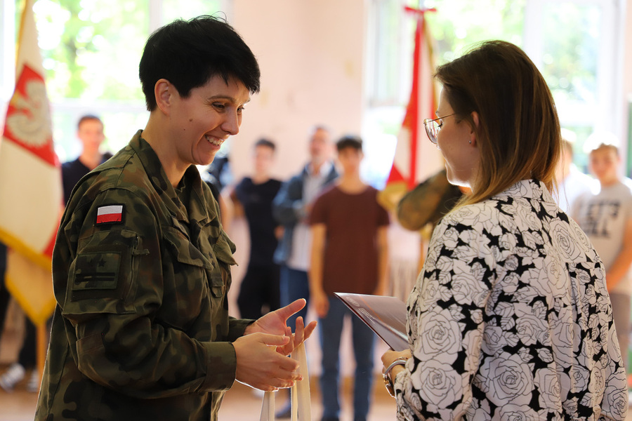 Projekt edukacyjny pod nazwą „Sztandar – znak szczególnego znaczenia” – 25 września 2024, fot. Paula Prudziłowicz (IPN)