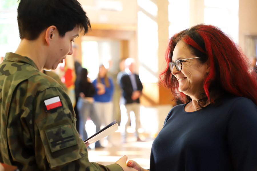 Projekt edukacyjny pod nazwą „Sztandar – znak szczególnego znaczenia” – 25 września 2024, fot. Paula Prudziłowicz (IPN)