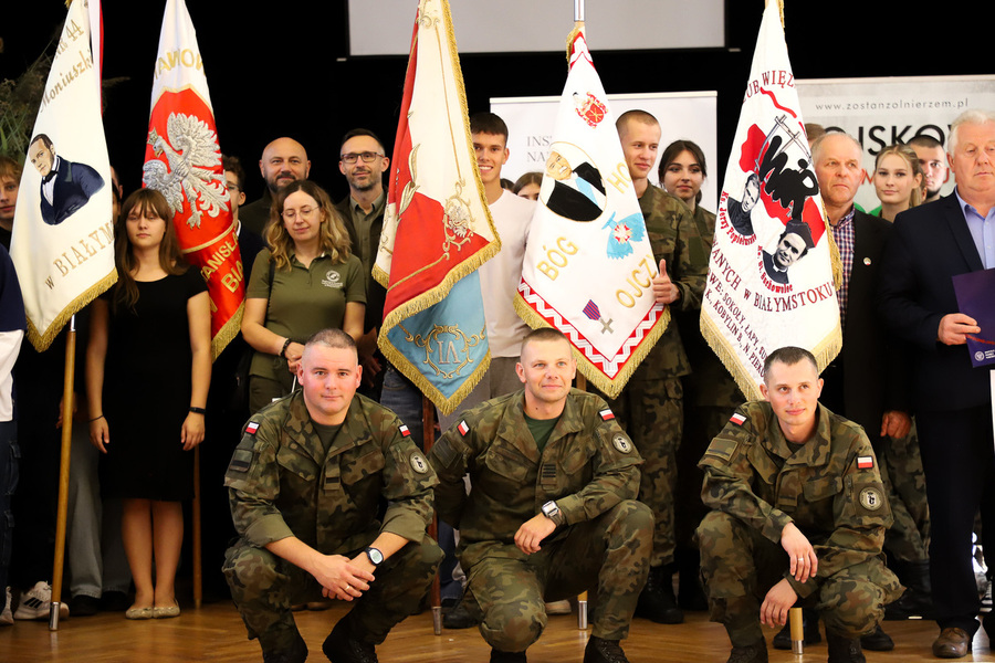 Projekt edukacyjny pod nazwą „Sztandar – znak szczególnego znaczenia” – 25 września 2024, fot. Paula Prudziłowicz (IPN)