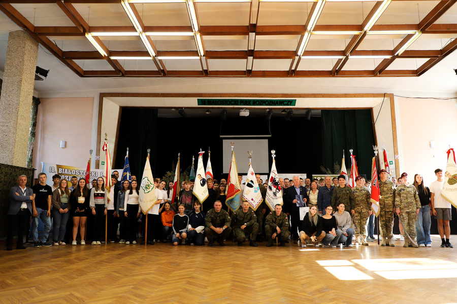 Projekt edukacyjny pod nazwą „Sztandar – znak szczególnego znaczenia” – 25 września 2024, fot. Paula Prudziłowicz (IPN)