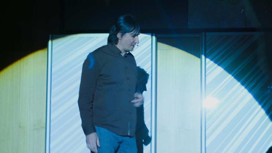 Spektakl pt. „Rozżarzone węgle miłości”, upamiętniający 40. rocznicę zamordowania bł. ks. Jerzego Popiełuszki – 8 października 2024, fot. Wioleta Wróbel (IPN)