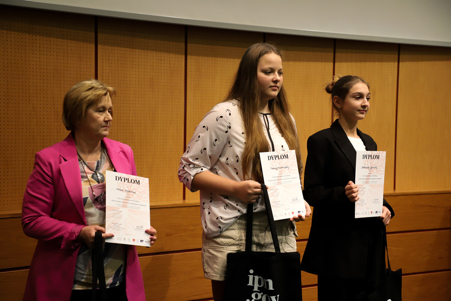 Gala VII edycji Konkursu Poetyckiego „Historia najnowsza Polski w poezji dzieci i młodzieży” – 24 października 2024, fot. Paula Prudziłowicz (IPN)