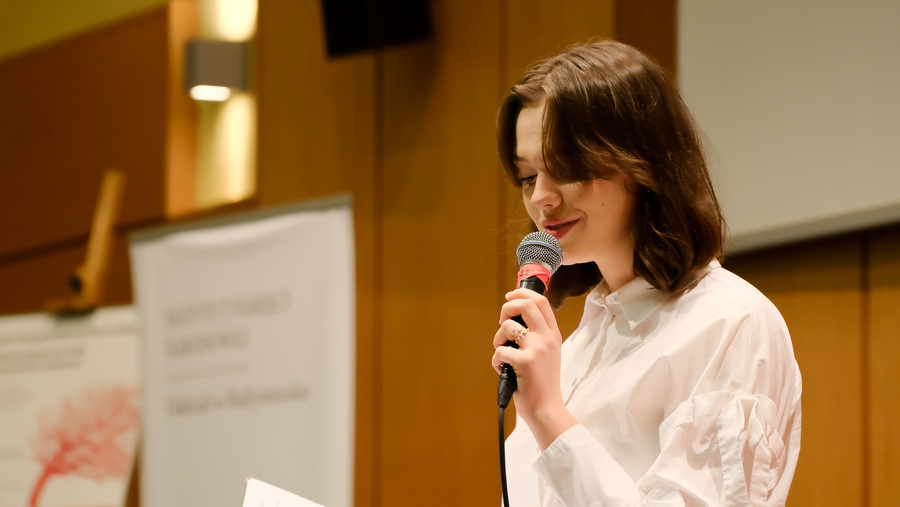 Gala VII edycji Konkursu Poetyckiego „Historia najnowsza Polski w poezji dzieci i młodzieży” – 24 października 2024, fot. Paula Prudziłowicz (IPN)