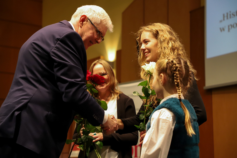 Gala VII edycji Konkursu Poetyckiego „Historia najnowsza Polski w poezji dzieci i młodzieży” – 24 października 2024, fot. Paula Prudziłowicz (IPN)