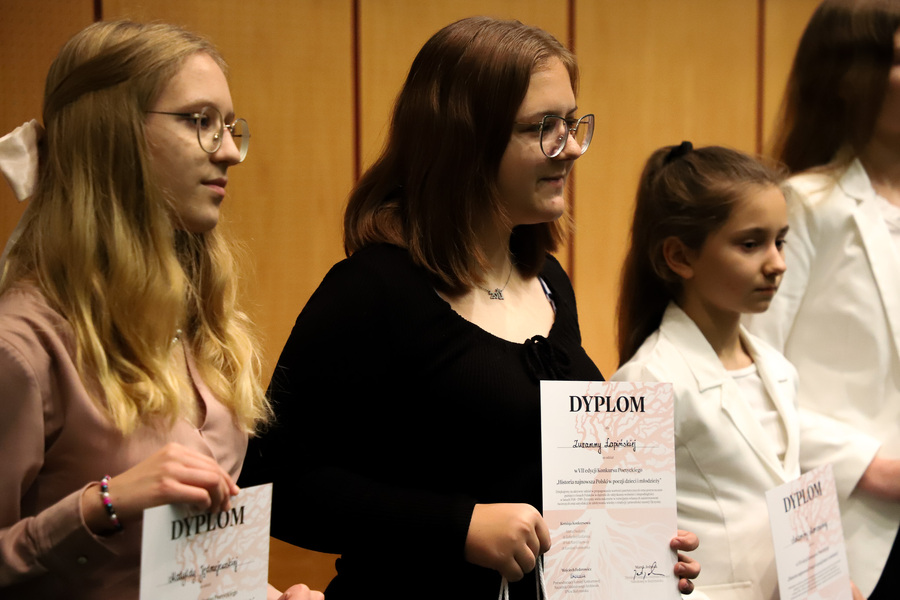 Gala VII edycji Konkursu Poetyckiego „Historia najnowsza Polski w poezji dzieci i młodzieży” – 24 października 2024, fot. Paula Prudziłowicz (IPN)