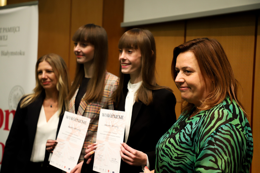 Gala VII edycji Konkursu Poetyckiego „Historia najnowsza Polski w poezji dzieci i młodzieży” – 24 października 2024, fot. Paula Prudziłowicz (IPN)