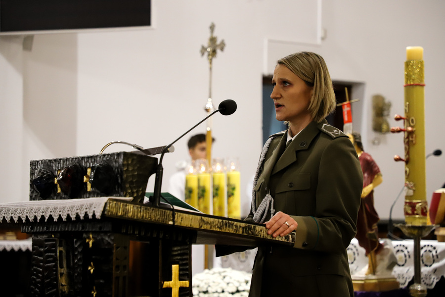 Uroczystości upamiętniające rtm. Apoloniusza Ścisłowskiego, poległego w walce z sowietami we wrześniu 1939 r. – 22 listopada 2024, fot. Paula Prudziłowicz (IPN)