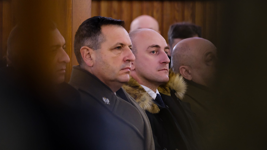 Uroczystości upamiętniające rtm. Apoloniusza Ścisłowskiego, poległego w walce z sowietami we wrześniu 1939 r. – 22 listopada 2024, fot. Paula Prudziłowicz (IPN)