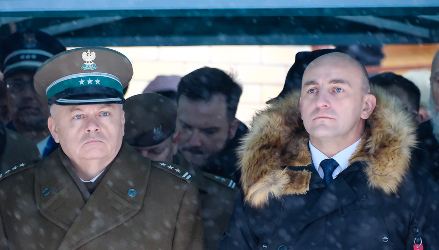 Uroczystości upamiętniające rtm. Apoloniusza Ścisłowskiego, poległego w walce z sowietami we wrześniu 1939 r. – 22 listopada 2024, fot. Paula Prudziłowicz (IPN)