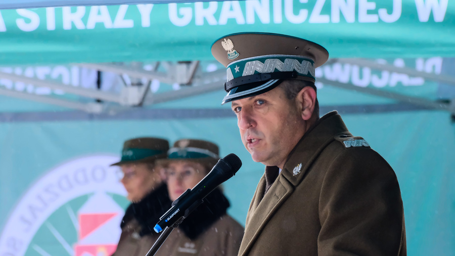 Uroczystości upamiętniające rtm. Apoloniusza Ścisłowskiego, poległego w walce z sowietami we wrześniu 1939 r. – 22 listopada 2024, fot. Paula Prudziłowicz (IPN)