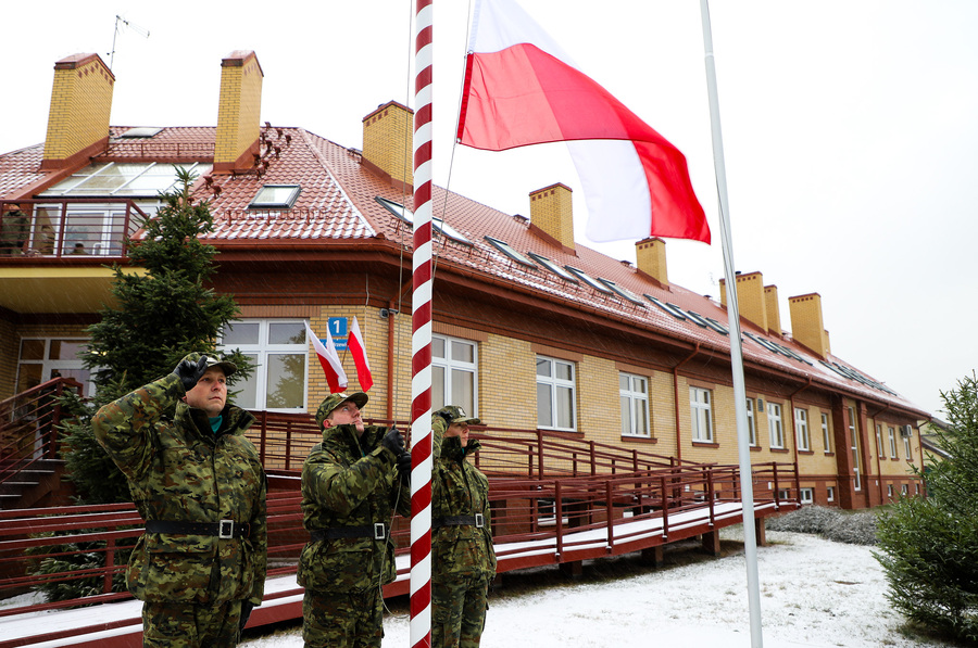Uroczystości upamiętniające rtm. Apoloniusza Ścisłowskiego, poległego w walce z sowietami we wrześniu 1939 r. – 22 listopada 2024, fot. Paula Prudziłowicz (IPN)