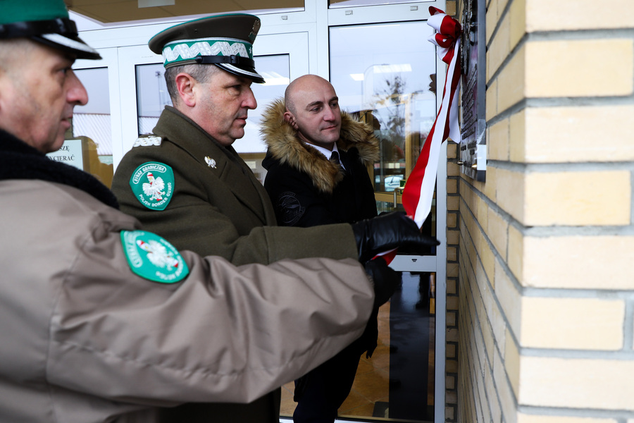 Uroczystości upamiętniające rtm. Apoloniusza Ścisłowskiego, poległego w walce z sowietami we wrześniu 1939 r. – 22 listopada 2024, fot. Paula Prudziłowicz (IPN)