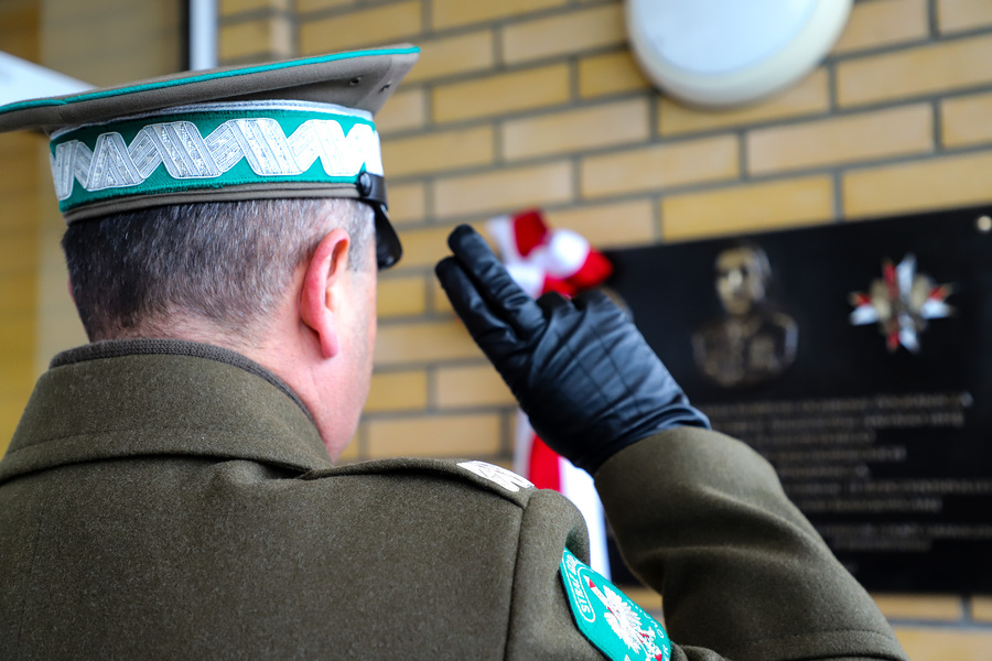 Uroczystości upamiętniające rtm. Apoloniusza Ścisłowskiego, poległego w walce z sowietami we wrześniu 1939 r. – 22 listopada 2024, fot. Paula Prudziłowicz (IPN)