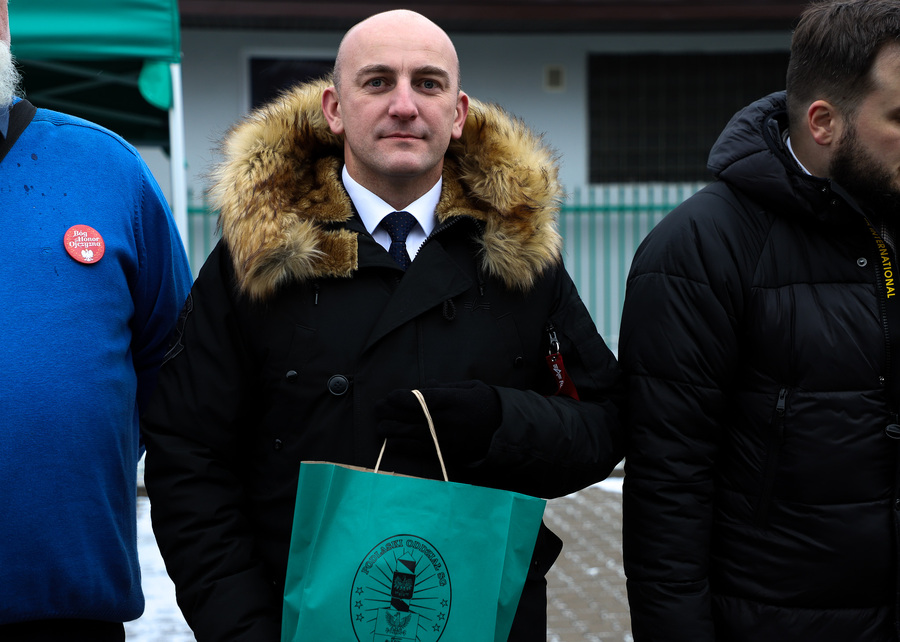 Uroczystości upamiętniające rtm. Apoloniusza Ścisłowskiego, poległego w walce z sowietami we wrześniu 1939 r. – 22 listopada 2024, fot. Paula Prudziłowicz (IPN)