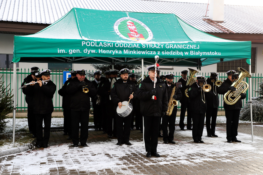 Uroczystości upamiętniające rtm. Apoloniusza Ścisłowskiego, poległego w walce z sowietami we wrześniu 1939 r. – 22 listopada 2024, fot. Paula Prudziłowicz (IPN)