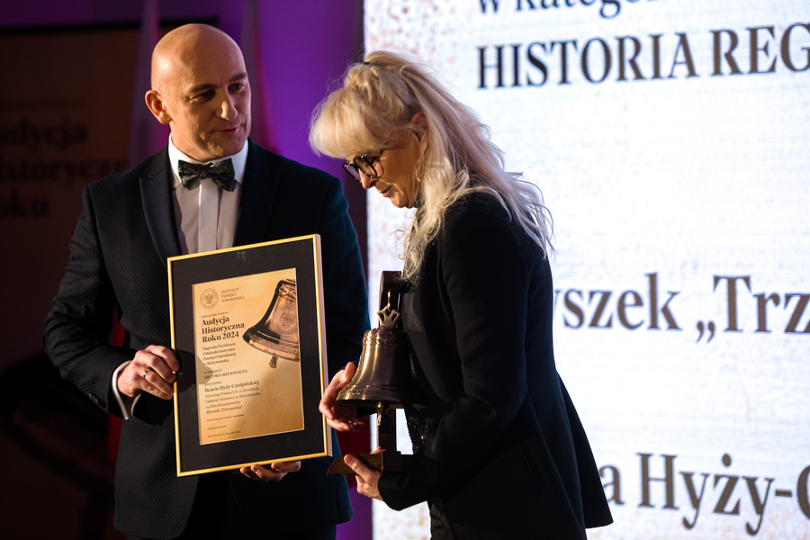 Gala finałowa XI edycji Ogólnopolskiego Konkursu „Audycja Historyczna Roku” – 26 listopada 2024, fot. Sławek Kasper (IPN)