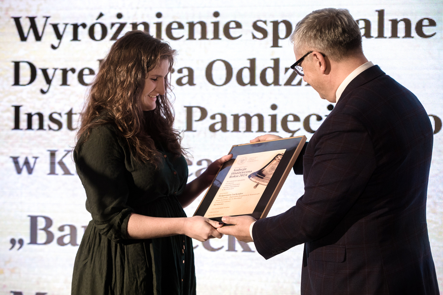 Gala finałowa XI edycji Ogólnopolskiego Konkursu „Audycja Historyczna Roku” – 26 listopada 2024, fot. Sławek Kasper (IPN)