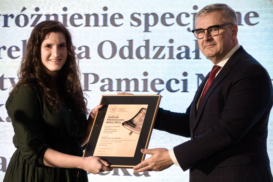 Gala finałowa XI edycji Ogólnopolskiego Konkursu „Audycja Historyczna Roku” – 26 listopada 2024, fot. Sławek Kasper (IPN)
