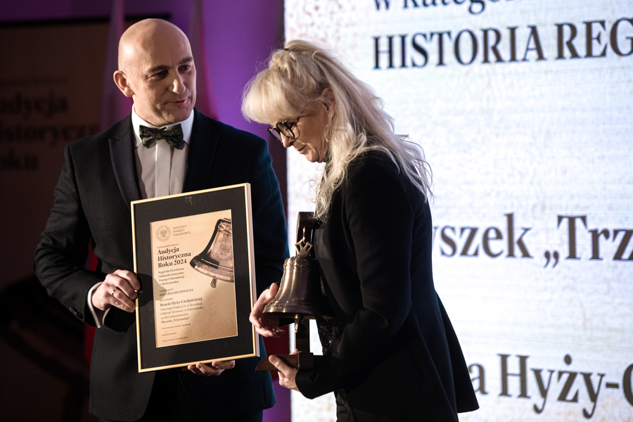 Gala finałowa XI edycji Ogólnopolskiego Konkursu „Audycja Historyczna Roku” – 26 listopada 2024, fot. Sławek Kasper (IPN)