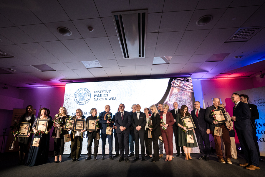 Gala finałowa XI edycji Ogólnopolskiego Konkursu „Audycja Historyczna Roku” – 26 listopada 2024, fot. Sławek Kasper (IPN)