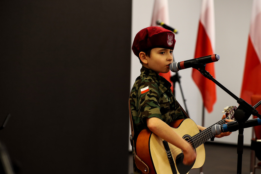 Przesłuchania wojewódzkie IX edycji Festiwalu Piosenki Niezłomnej i Niepodległej im. Henryka Rasiewicza „Kima” – 30 listopada 2024, fot. Paula Prudziłowicz (IPN)