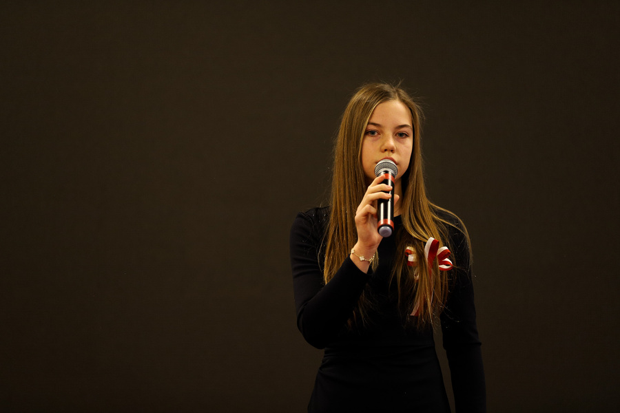 Przesłuchania wojewódzkie IX edycji Festiwalu Piosenki Niezłomnej i Niepodległej im. Henryka Rasiewicza „Kima” – 30 listopada 2024, fot. Paula Prudziłowicz (IPN)