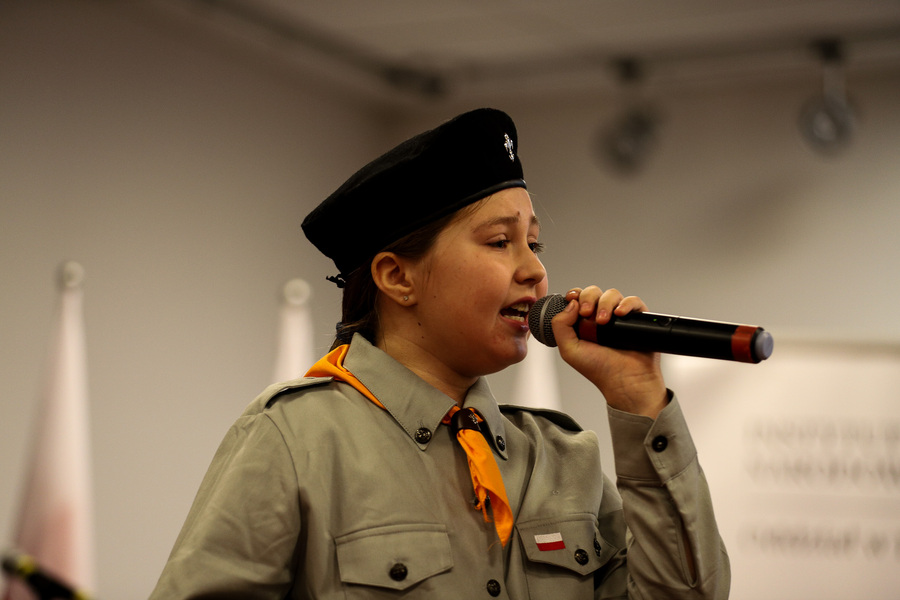 Przesłuchania wojewódzkie IX edycji Festiwalu Piosenki Niezłomnej i Niepodległej im. Henryka Rasiewicza „Kima” – 30 listopada 2024, fot. Paula Prudziłowicz (IPN)