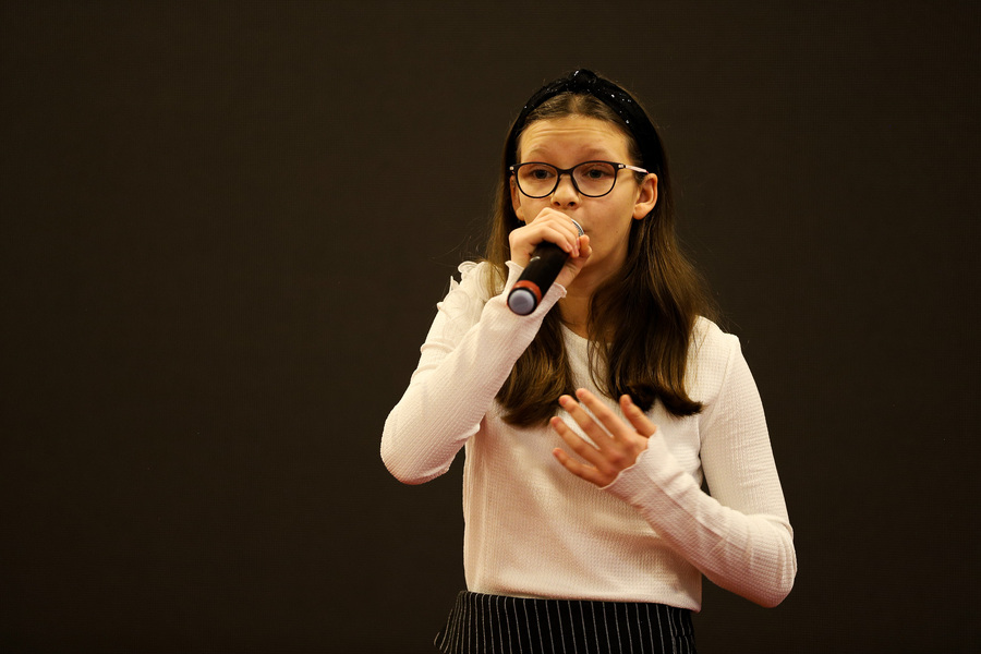 Przesłuchania wojewódzkie IX edycji Festiwalu Piosenki Niezłomnej i Niepodległej im. Henryka Rasiewicza „Kima” – 30 listopada 2024, fot. Paula Prudziłowicz (IPN)