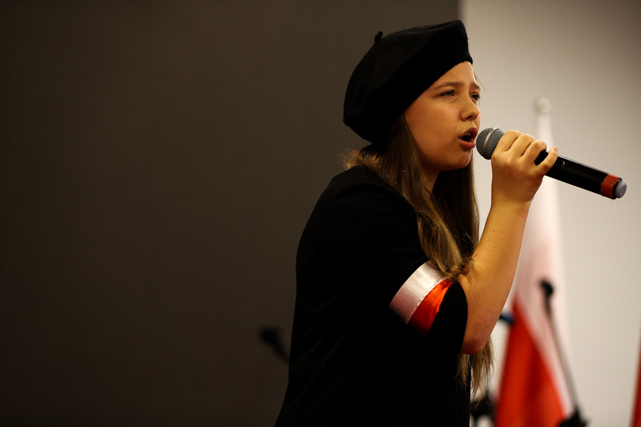 Przesłuchania wojewódzkie IX edycji Festiwalu Piosenki Niezłomnej i Niepodległej im. Henryka Rasiewicza „Kima” – 30 listopada 2024, fot. Paula Prudziłowicz (IPN)