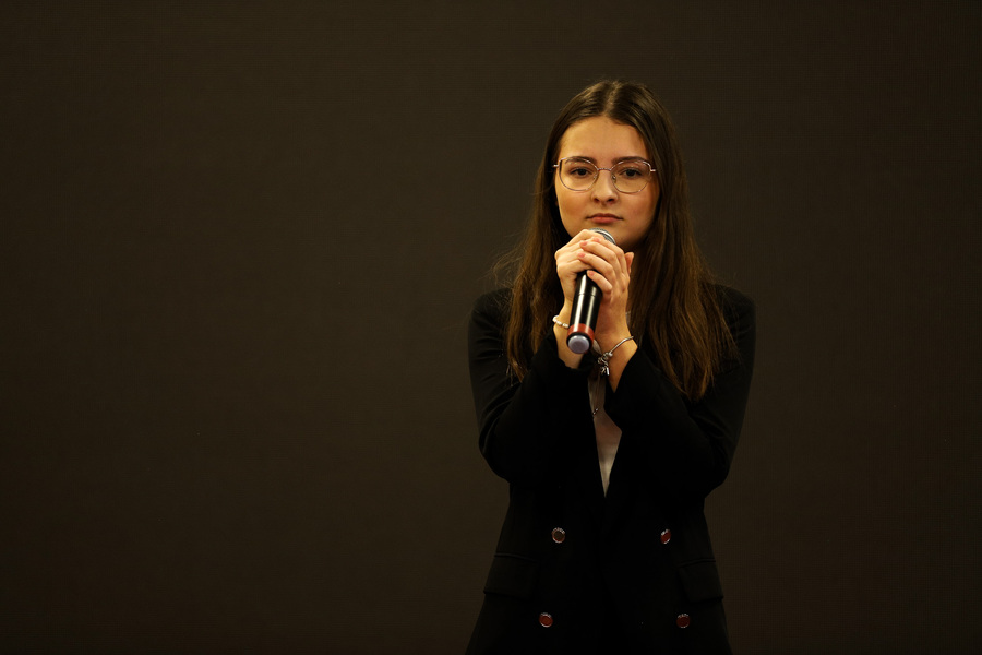 Przesłuchania wojewódzkie IX edycji Festiwalu Piosenki Niezłomnej i Niepodległej im. Henryka Rasiewicza „Kima” – 30 listopada 2024, fot. Paula Prudziłowicz (IPN)