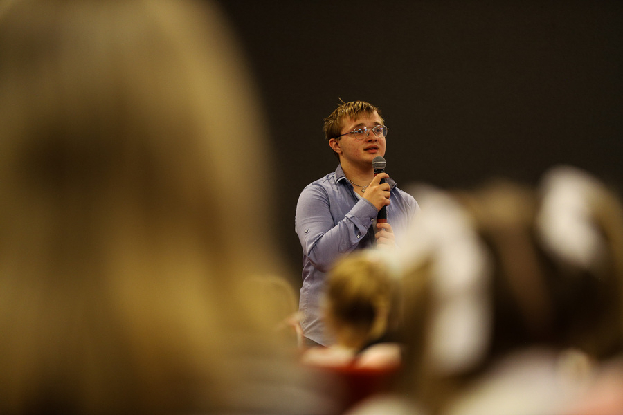 Przesłuchania wojewódzkie IX edycji Festiwalu Piosenki Niezłomnej i Niepodległej im. Henryka Rasiewicza „Kima” – 30 listopada 2024, fot. Paula Prudziłowicz (IPN)