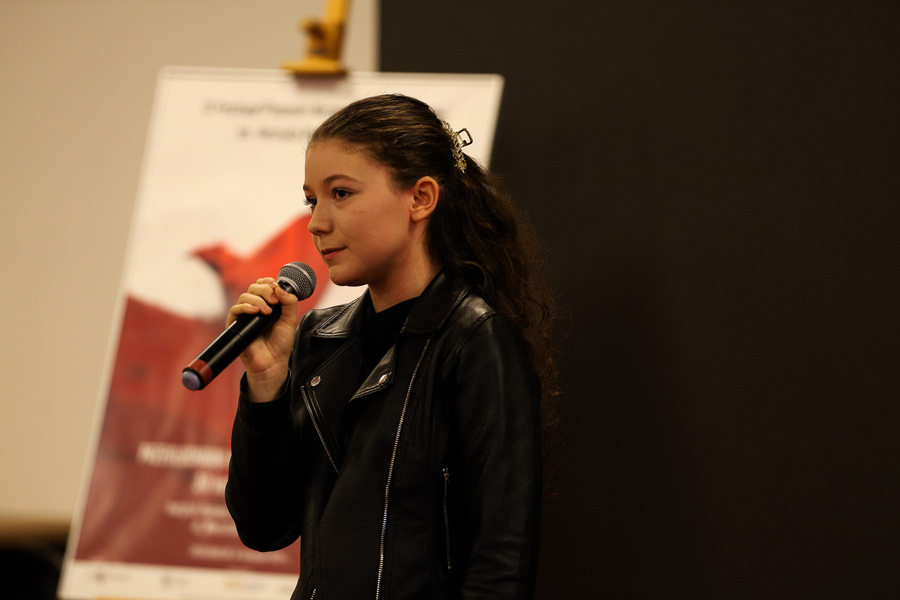 Przesłuchania wojewódzkie IX edycji Festiwalu Piosenki Niezłomnej i Niepodległej im. Henryka Rasiewicza „Kima” – 30 listopada 2024, fot. Paula Prudziłowicz (IPN)