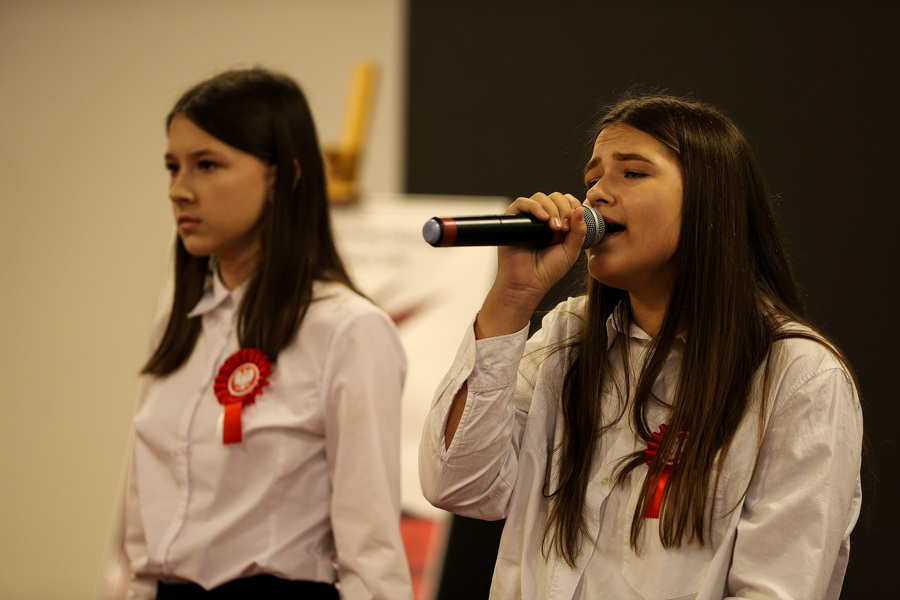 Przesłuchania wojewódzkie IX edycji Festiwalu Piosenki Niezłomnej i Niepodległej im. Henryka Rasiewicza „Kima” – 30 listopada 2024, fot. Paula Prudziłowicz (IPN)