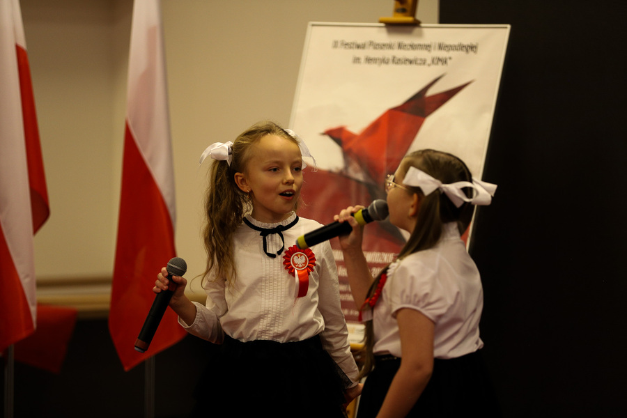 Przesłuchania wojewódzkie IX edycji Festiwalu Piosenki Niezłomnej i Niepodległej im. Henryka Rasiewicza „Kima” – 30 listopada 2024, fot. Paula Prudziłowicz (IPN)