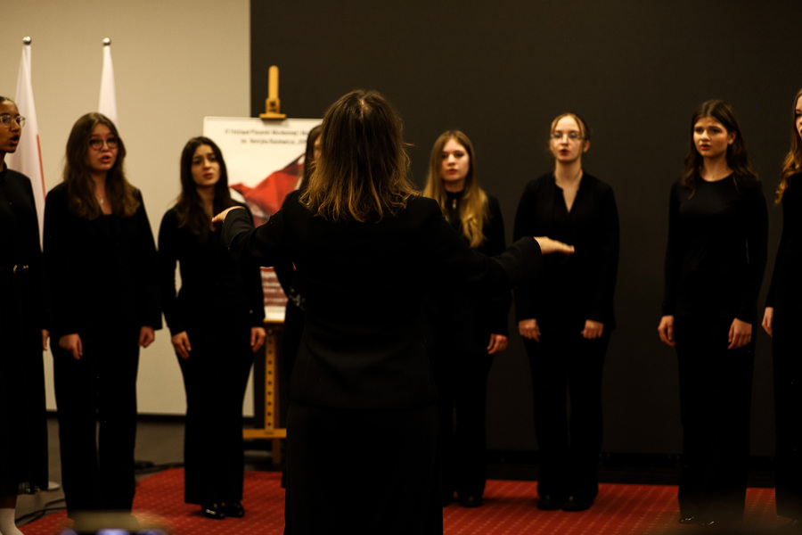 Przesłuchania wojewódzkie IX edycji Festiwalu Piosenki Niezłomnej i Niepodległej im. Henryka Rasiewicza „Kima” – 30 listopada 2024, fot. Paula Prudziłowicz (IPN)