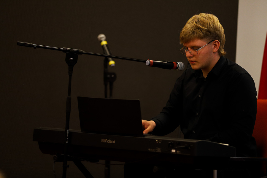 Przesłuchania wojewódzkie IX edycji Festiwalu Piosenki Niezłomnej i Niepodległej im. Henryka Rasiewicza „Kima” – 30 listopada 2024, fot. Paula Prudziłowicz (IPN)