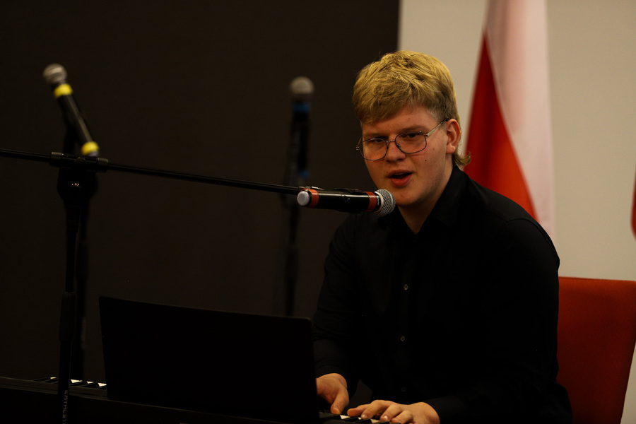 Przesłuchania wojewódzkie IX edycji Festiwalu Piosenki Niezłomnej i Niepodległej im. Henryka Rasiewicza „Kima” – 30 listopada 2024, fot. Paula Prudziłowicz (IPN)