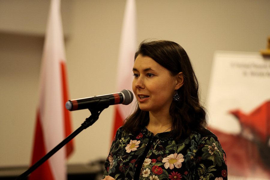 Przesłuchania wojewódzkie IX edycji Festiwalu Piosenki Niezłomnej i Niepodległej im. Henryka Rasiewicza „Kima” – 30 listopada 2024, fot. Paula Prudziłowicz (IPN)