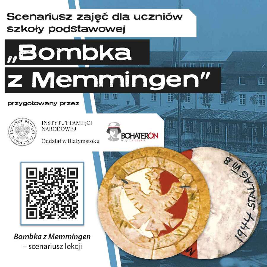 Zajęcia dla uczniów w oparciu o materiał edukacyjny pt. „Bombka z Memmingen”, który powstał we współpracy z BohaterON - włącz historię.