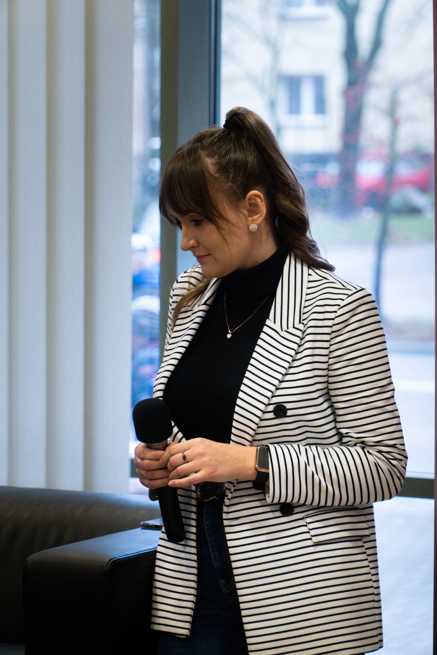 Zajęcia dla uczniów w oparciu o świąteczny materiał edukacyjny pt. „Bombka z Memmingen” – 29 listopada 2024, fot. Paweł Bezubik.