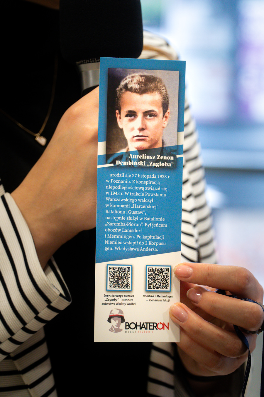 Zajęcia dla uczniów w oparciu o świąteczny materiał edukacyjny pt. „Bombka z Memmingen” – 29 listopada 2024, fot. Paweł Bezubik.