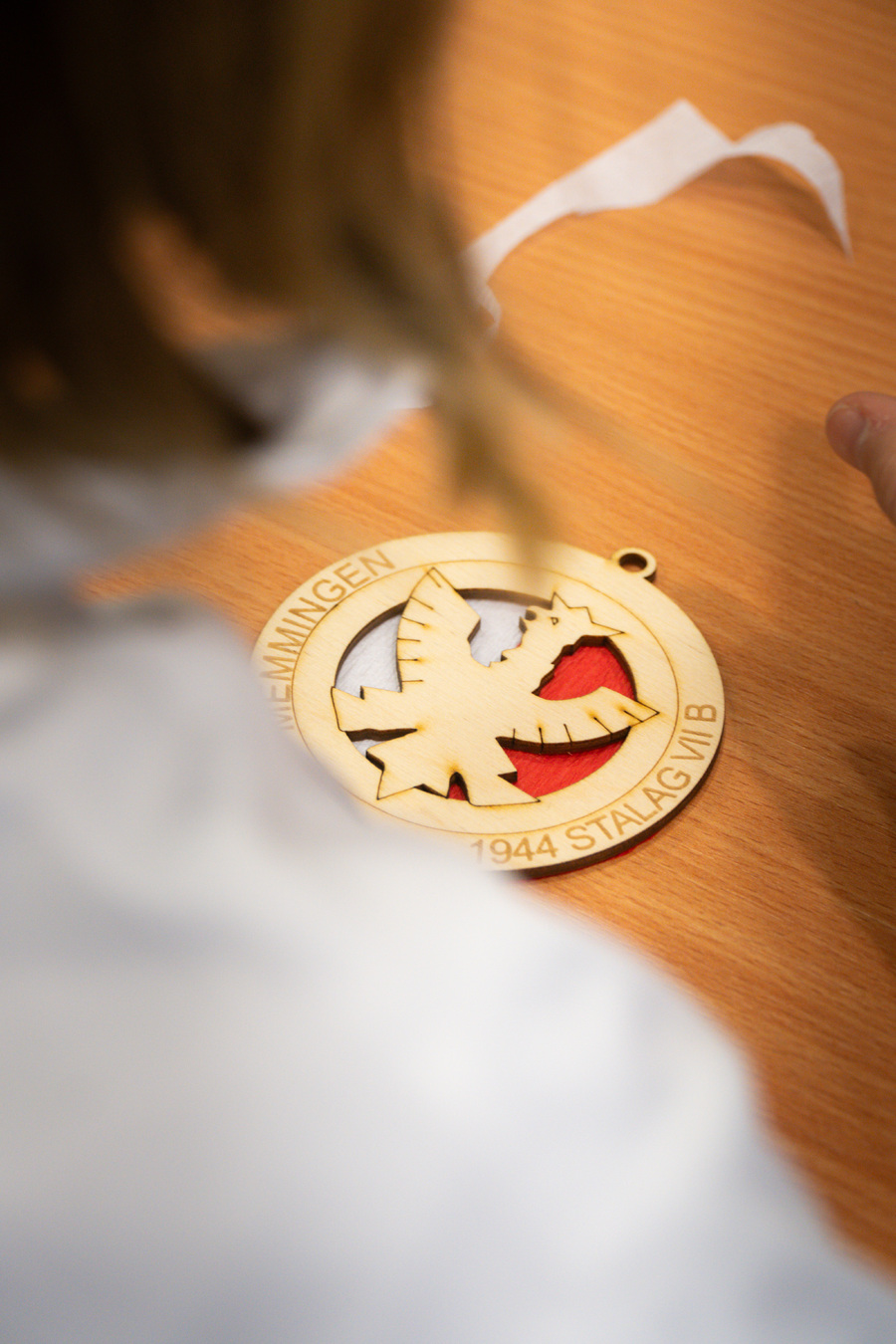 Zajęcia dla uczniów w oparciu o świąteczny materiał edukacyjny pt. „Bombka z Memmingen” – 29 listopada 2024, fot. Paweł Bezubik.