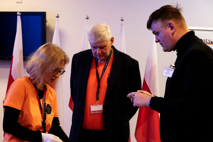 Dzień Darczyńcy w Oddziale Instytutu Pamięci Narodowej w Białymstoku ustanowiony przez Naczelnego Dyrektora Archiwów Państwowych – 6 grudnia 2024, fot. Paula Prudziłowicz (IPN)