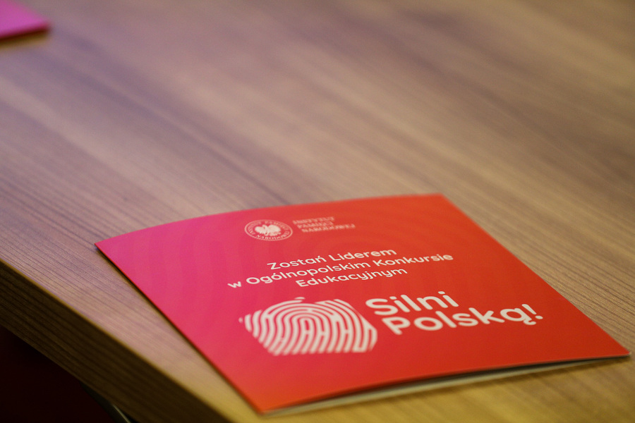 Grudniowe spotkania z młodzieżą w ramach Ogólnopolskiego Konkursu Edukacyjnego „Silni Polską!”, fot. Paula Prudziłowicz (IPN)